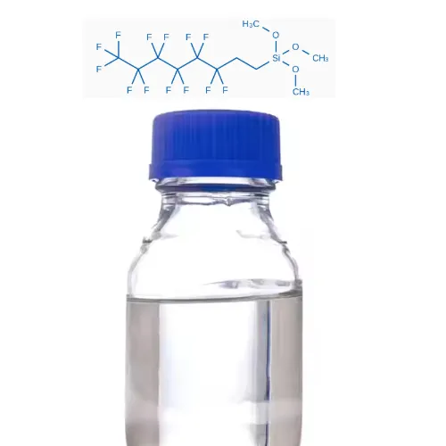 1H, 1H, 2H, 2H-Perfluorooctyltrimetoxysilà per al tractament de superfície CAS 85857-16-5