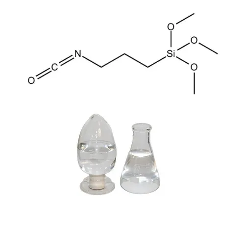 Agent d'acoblament 3- isocyanatopropyltrimethoxysilà per a recobriment CAS 15396-00-6
