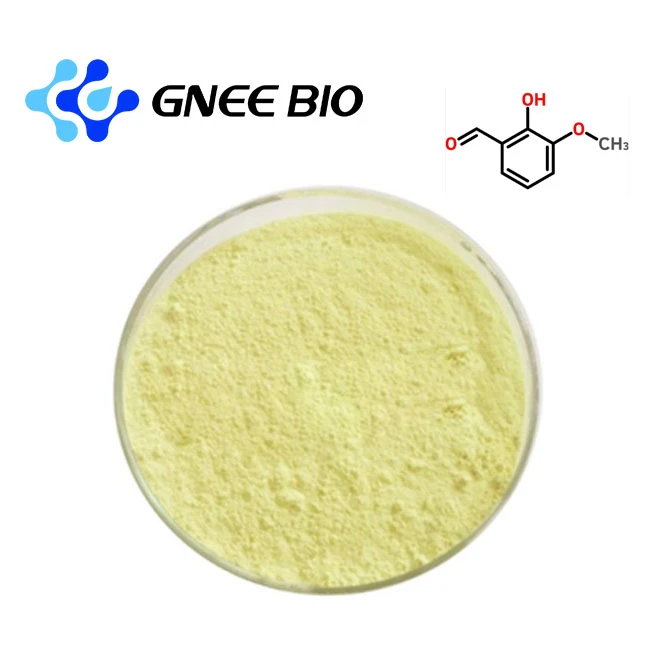Alta puresa 3- metoxysalicylaldehid o o-vanillin 99% CAS 148-53-8