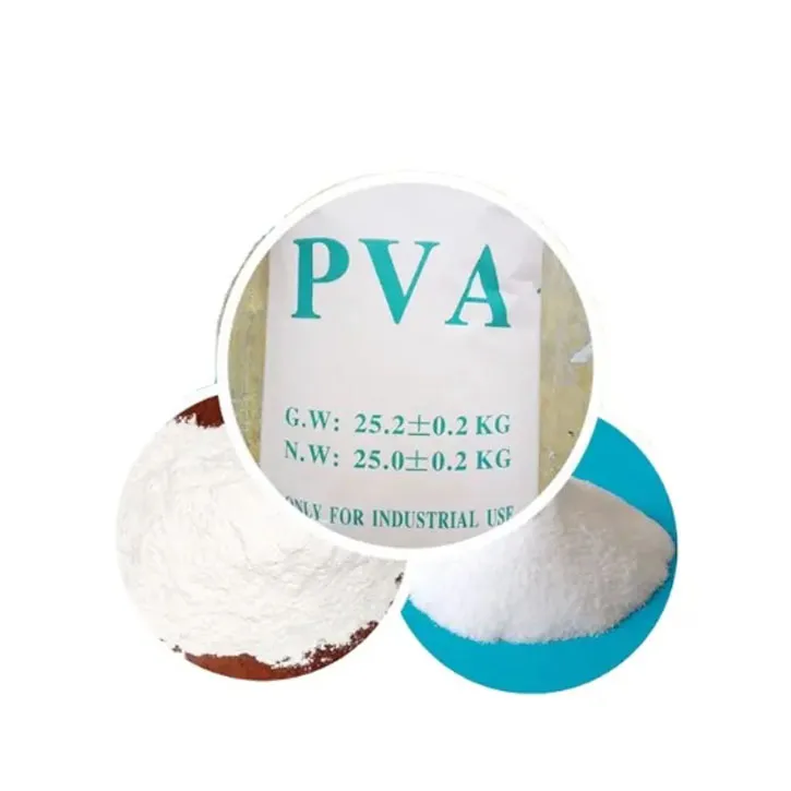 Poli de grau industrial (alcohol vinil) PVA en pols CAS 9002-89-5