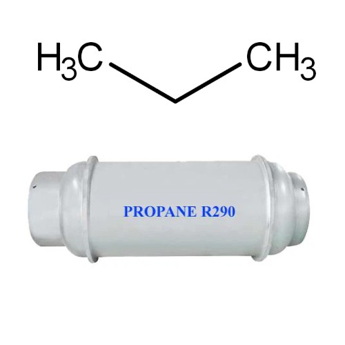 Refrigerant R290 Propane Gas CAS 74-98-6 C3H8